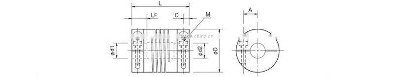 Reliable Metal coupling with Highly-efficient made in Japan