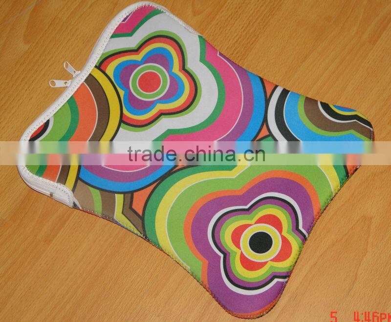 2016 Fashion Waterproof Netbook Sleeve,made of Neoprene,customized logo accepted