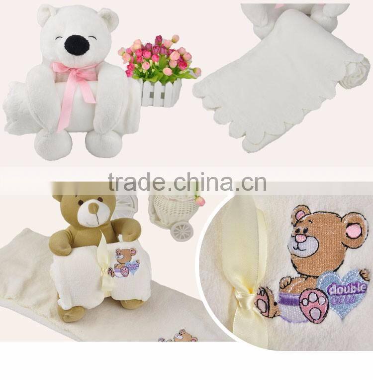 Cheap Lovely Gift Animal Foldable Baby Blanket