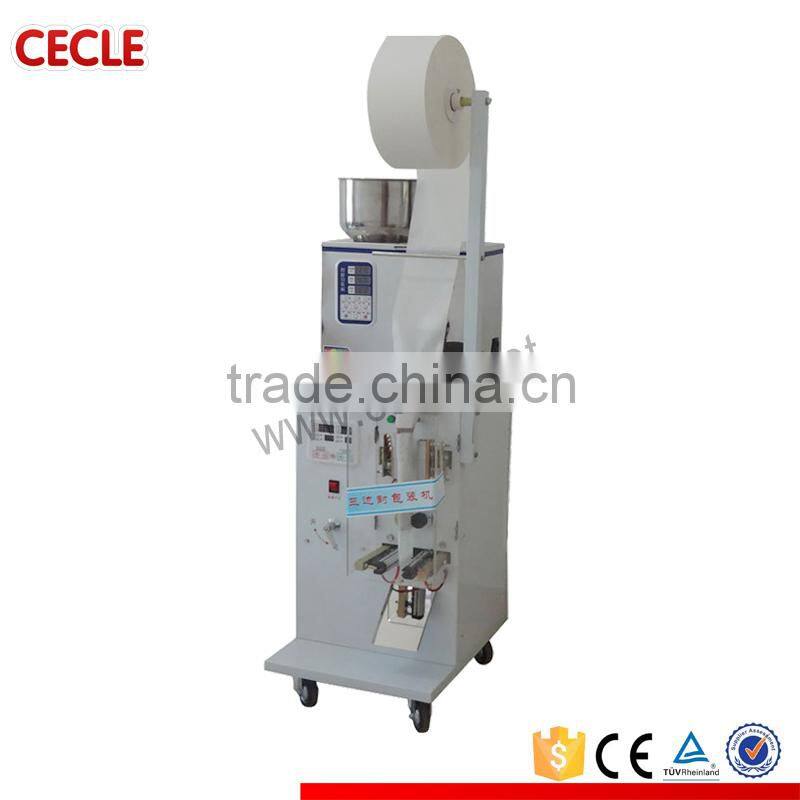 Simple tea bag packaging machine/triangle tea bag packing machine