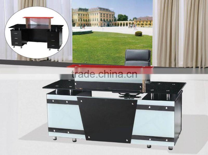 PT-P0405 Luxury Office Reception Design Front Desk Counter Table