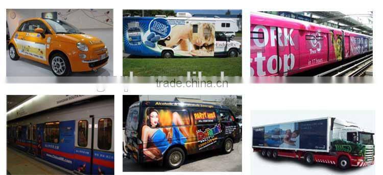 China wholesale vinyl stickers / self adhesive vinyl wrap