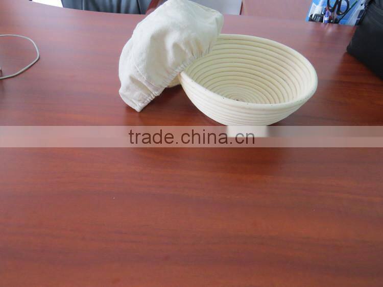 Rattan bread proofing banneton basket with liner
