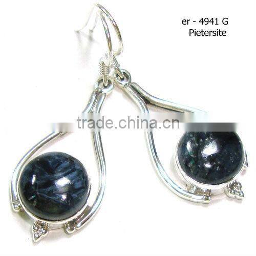 925 sterling silver semi precious gemstone peridot earrings