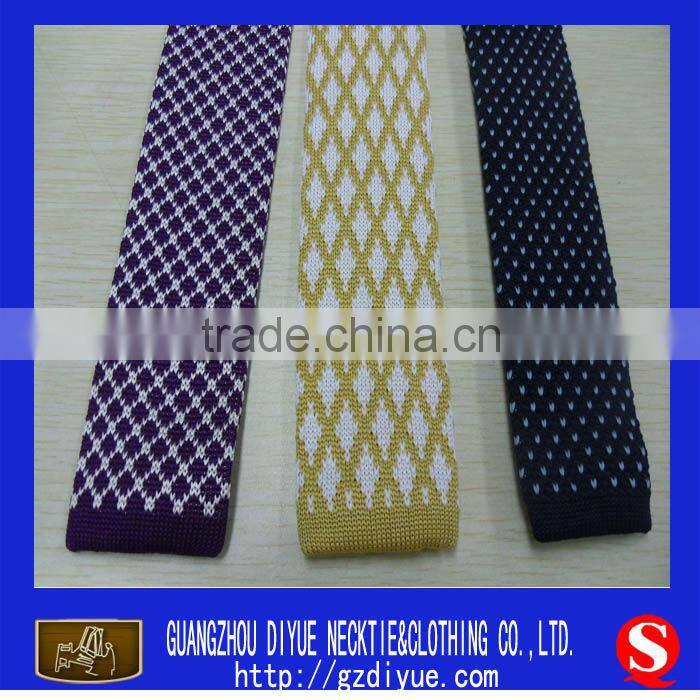 2013 latest silk knitted tie from Guangzhou