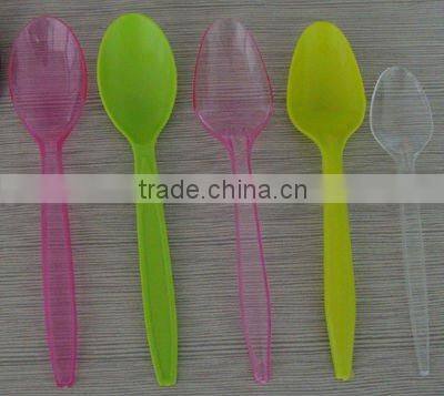 Daily used plastic disposable spoon mold