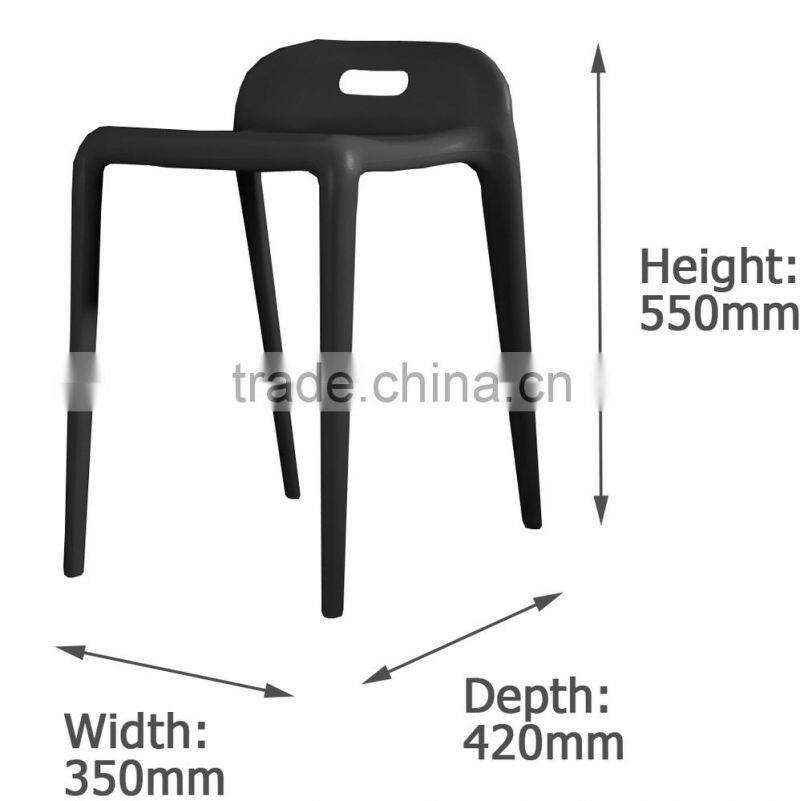 Supplier wholesale plastic stool chair in China
