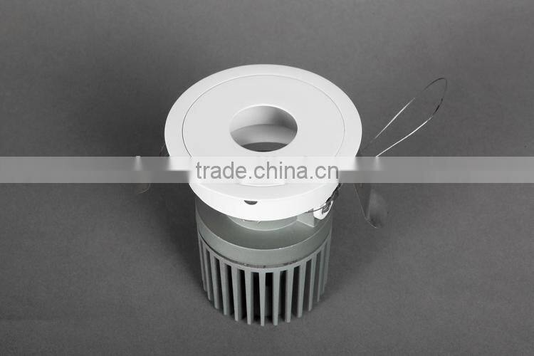 wholesale price 10W led retrofit recessed downlight with round cover