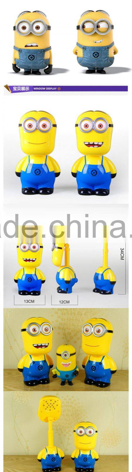 Porn printed logo swing arm led desk lamp plastic toy