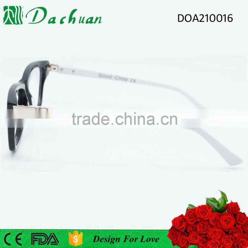 2016 fashion design handmade acetate glasses material new model italian eyewear brands optical glasses spectacle frame