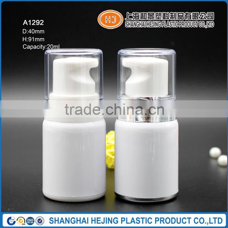 Wholesale 20ml double wall small PET plastic bottle made by factory