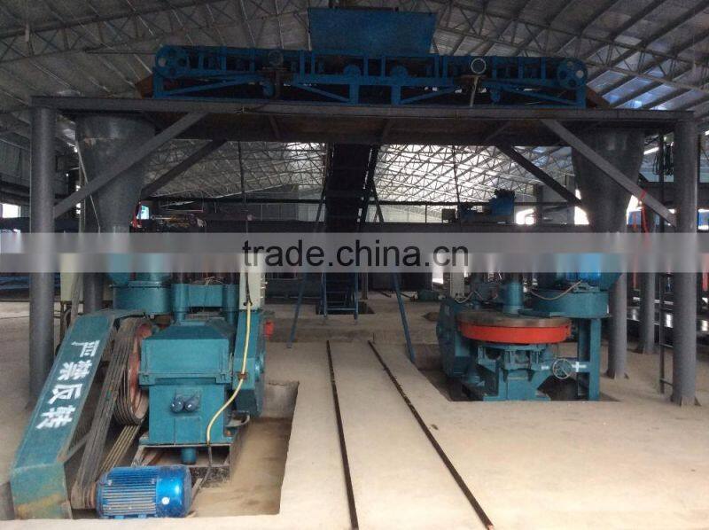QTY180-8 fly ash lime sand brick moulding machine (tianyuan brand)