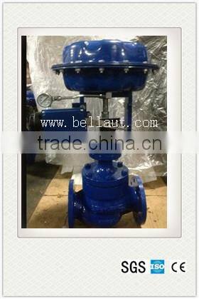 steam valve with pneumatic actuator, pneumatic steam control valve, pneumatic diaphragm control valve