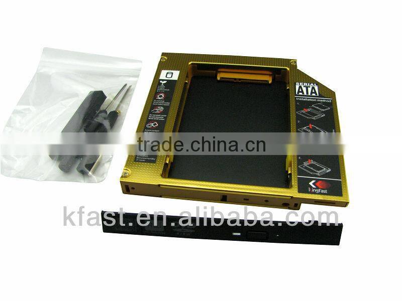 Kingfast Notebook Computer SATA CD driver (7+6) to 7Pin SATA KF002 candy tray