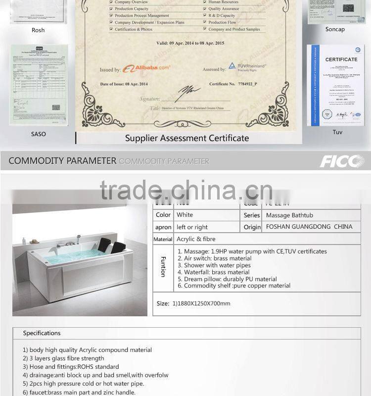FC -224A bathtub drain parts bathtub faucet parts camping bathtub