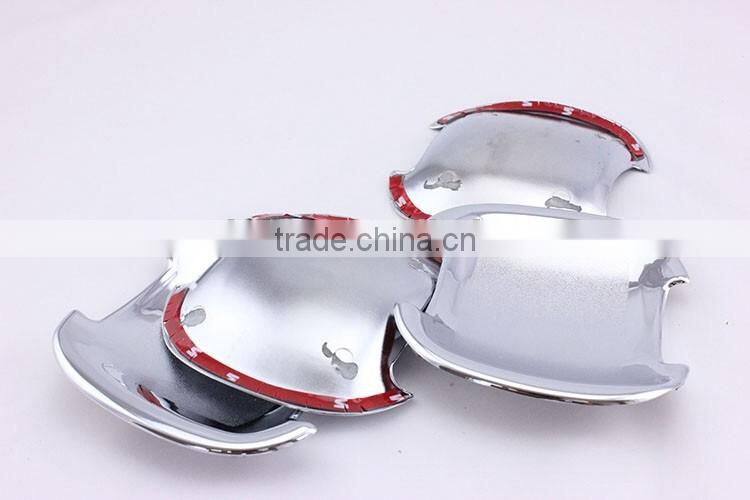 Door Handle Insert Bowl Cover Trim ABS Chrome 4 Pcs For K2 Rio Car 2012 Accessories