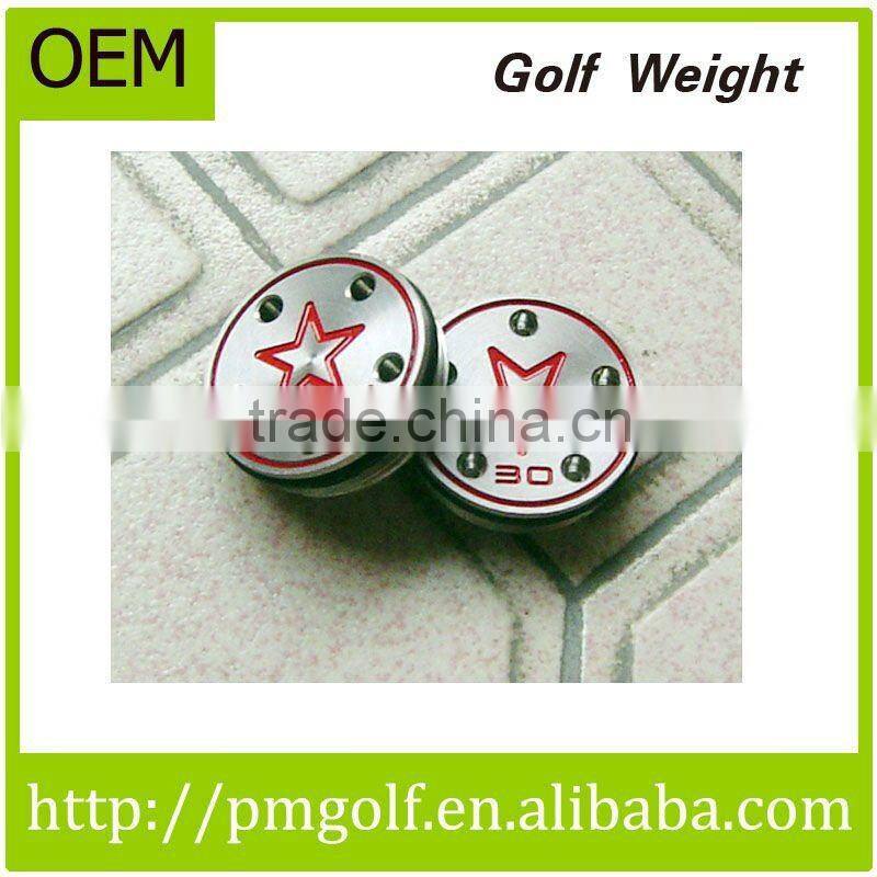 Hot Sale 25g 30g Star Golf Putter Weight