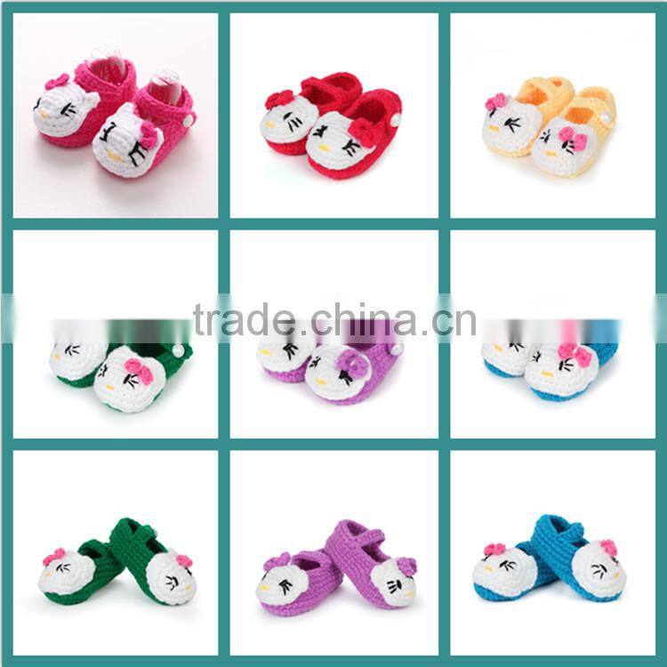 new design shoes crochet baby girls shoes fancy crochet shoes