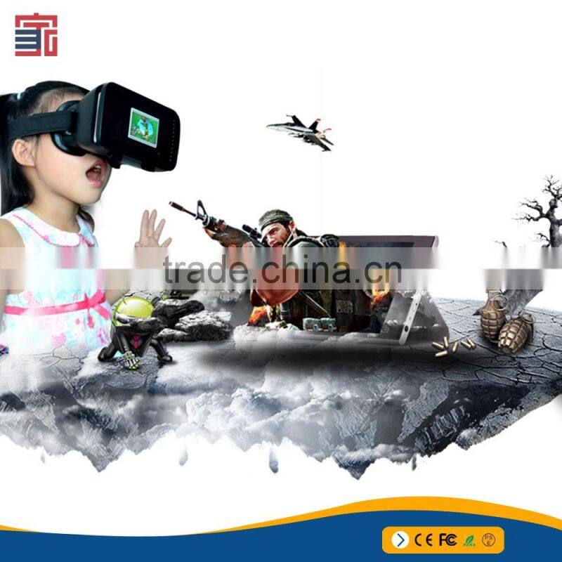 2016 New products portable 2nd generation 3D VR BOX 2 Virtual Reality 3D Glasses Helmet for iphone 5/6/6S/plus