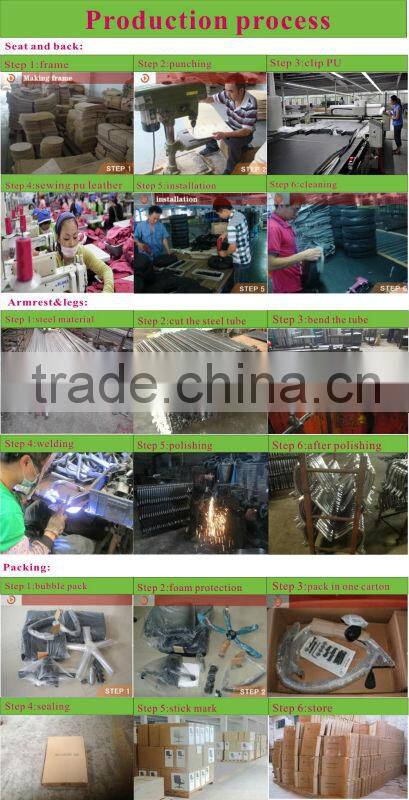 2014 Low Back PU Leather Meeting Chair