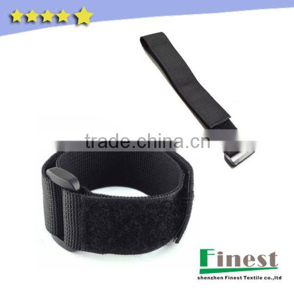 Nylon Hook and Loop Chip Wrist Strap
