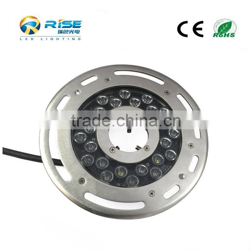 316 stainless steel IP68 DMX512 controllable RGBW 4IN1 Cree led led underwater fountain light