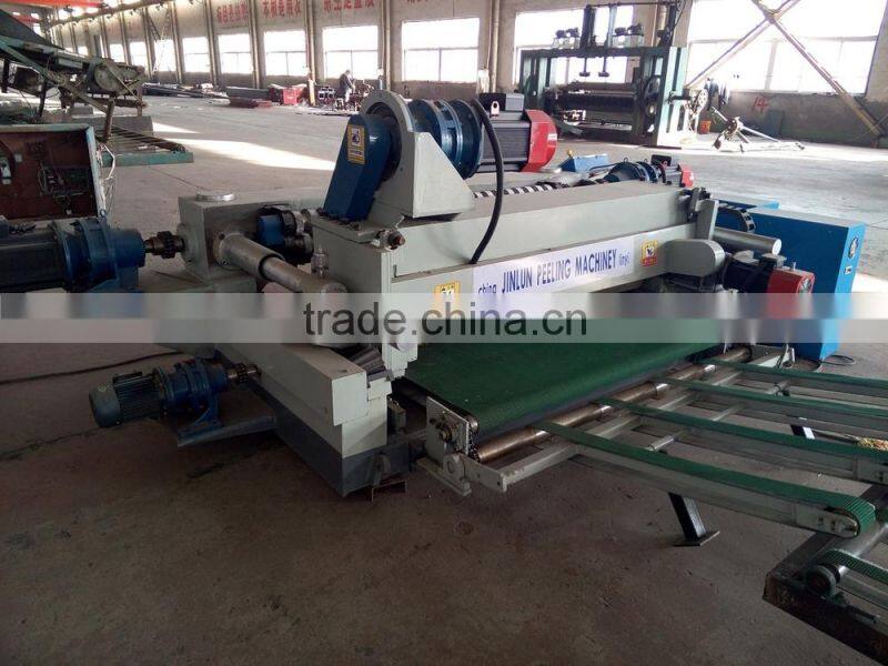 0.3mm face advanced wood log machine for plywood face veneer peeler/spindle log peeler