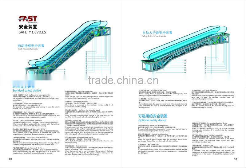 Outdoor Automatic high tech escalator