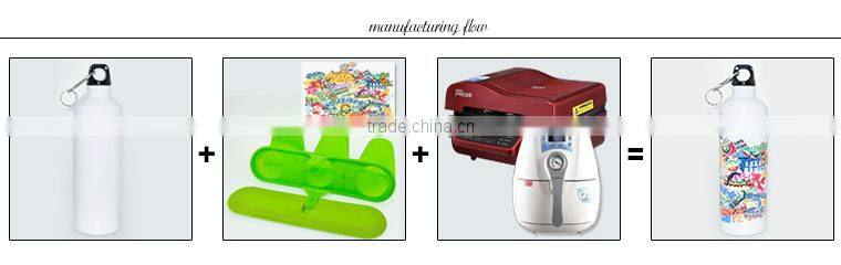 Sunmeta factory supply blank 750ml sublimation aluminum sports bottle(LH-04)