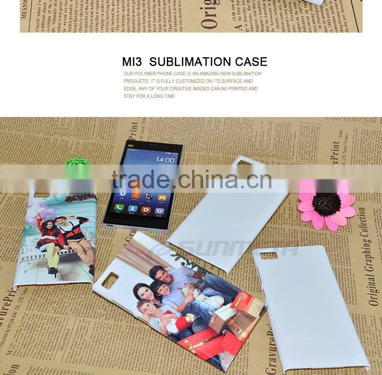 High Quanlity 3D Carton Blank Sublimation Film Blank Cell Phone Case