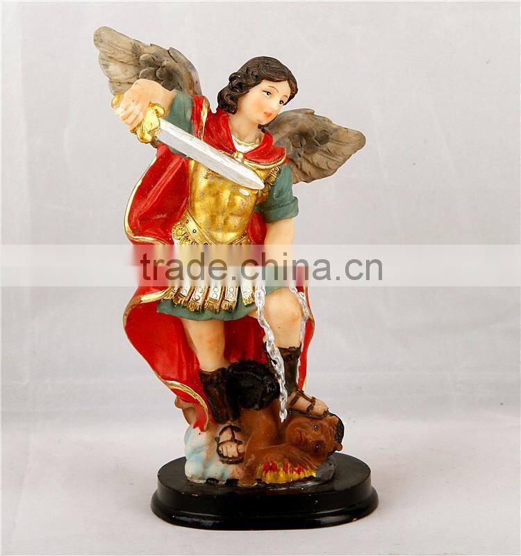St Saint Michael Statue catholic figure religious figurine statue