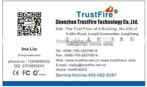 TrustFire new design high capacity 3.7V 6000mAh 32650 rechargeable battery with pcb from guangdong original factory