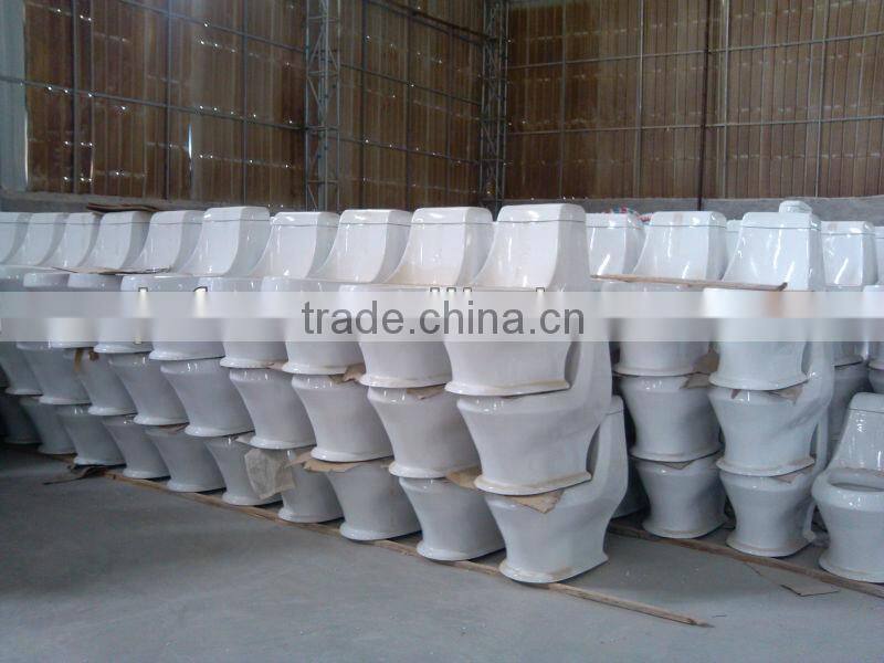 8010B Bathroom water closet squatting pan toilet ceramic