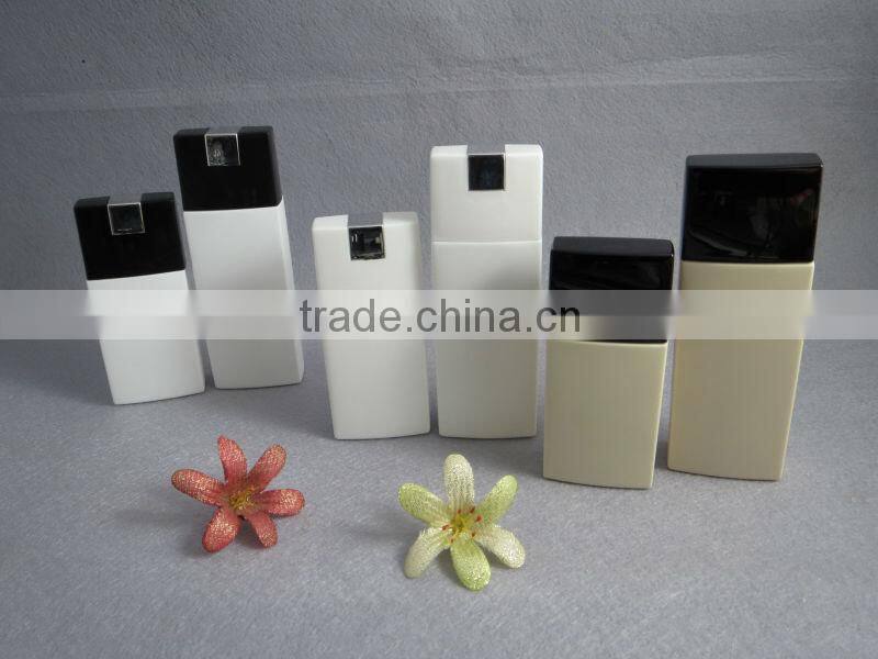 disposable shampoo &unique plastic cosmetic bottles