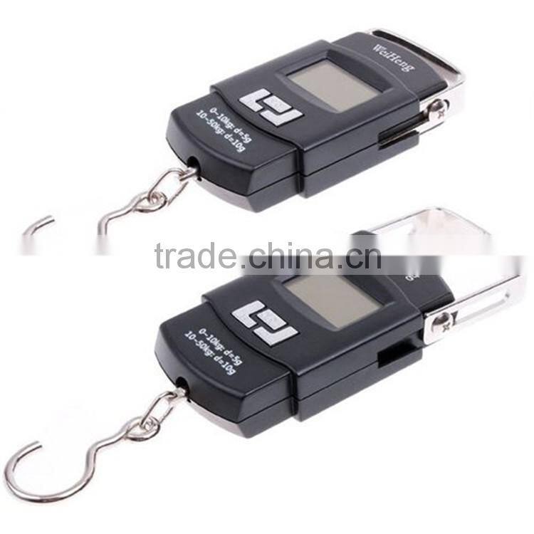 High precision mini digital hanging luggage scale weighing hand scale 10kg/50kg
