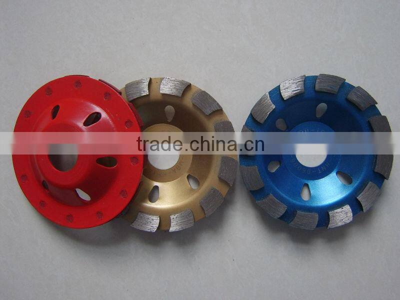 100mm Sharp Cup-shape Diamond Grinding Wheel for Hard Stones