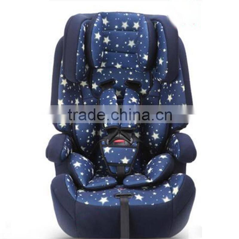 car seat with child