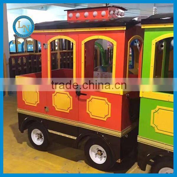 Amusement indoor kiddie electric animated rides train