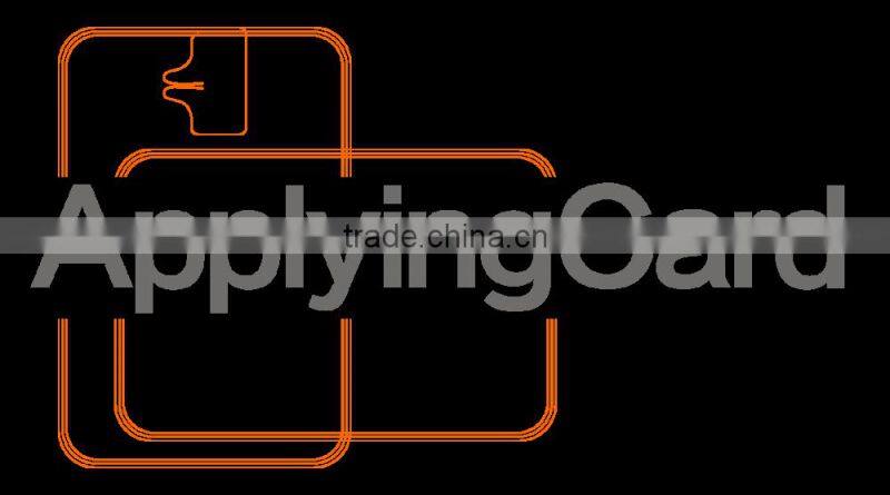 Loyalty card PVC Online shopping smart IC card track 1/2/3 magnetic card with Multiple applications