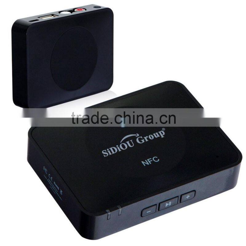 Sidiou Group Bluetooth Audio Receiver, NFC Enabled Bluetooth 3.0 Wireless Audio Adapter 3.5mm/ RCA Stereo Output