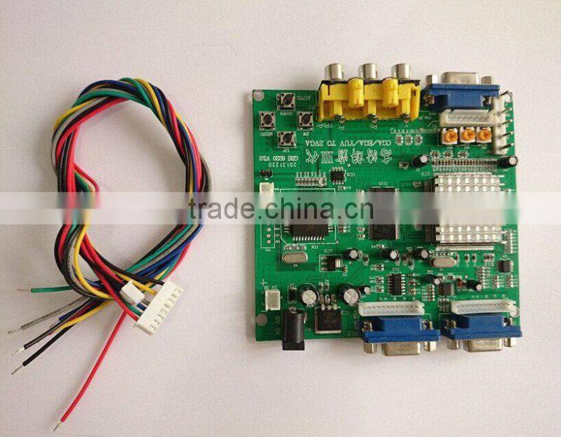 CGA/RGB/YUV/EGA to VGA Converter for Arcade Game Machine