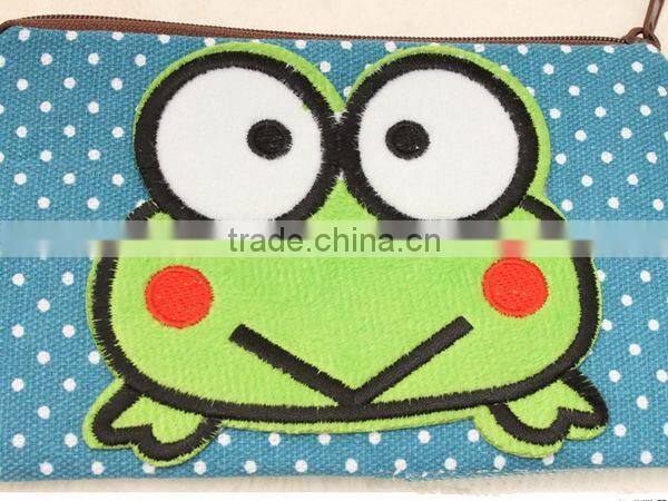 Lovely Dot The Frog Fabrics Woman Coin Wallet Wholesale ZTCW-0014