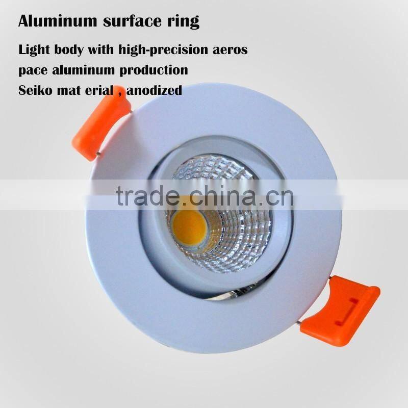 high quality 3w led indoor lighting led ceiling light with CE/RoHs