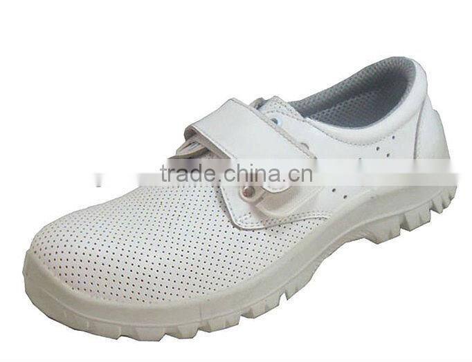 RT-93104 White kitchen Micro-fiber esd safety shoes