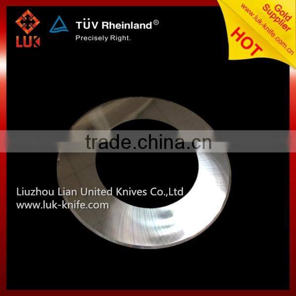 Tungsten Carbide Tobacco Cutting Machine Circular Knife