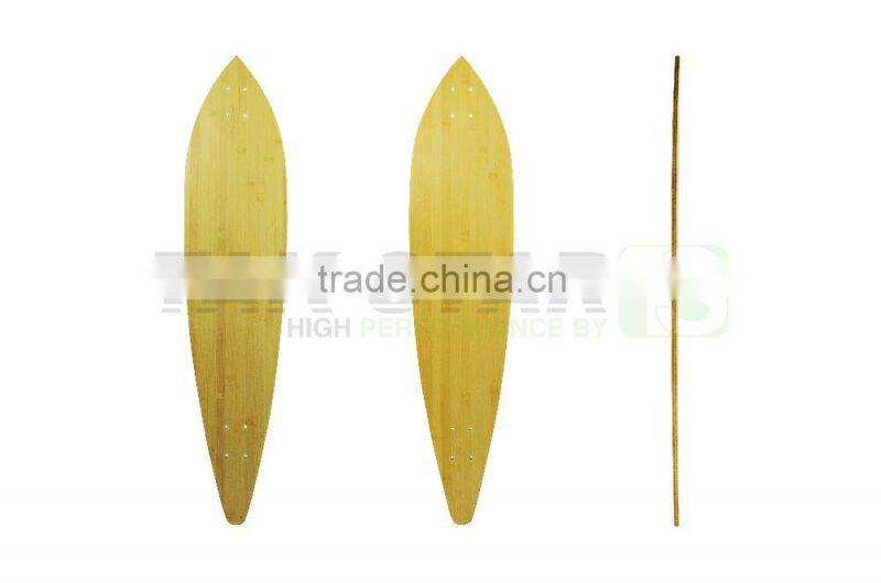 wholesale blank drop down maple longboard decks twin tip with kicktail longboard decks