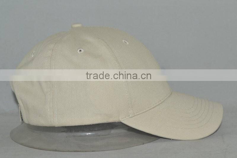 BLANK CAP / BASEBALL CAP / cream