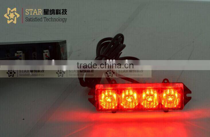 Blue emergency vehicle led Warning strobe car parts lights XN-4D