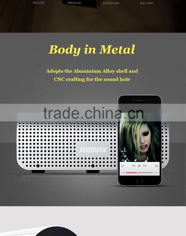 Original Remax Bluetooth Wireless Portable Speaker for smart phone