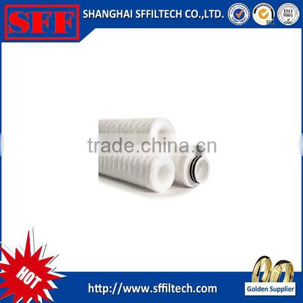 40 inch 5 micron pp yarn filter cartridge